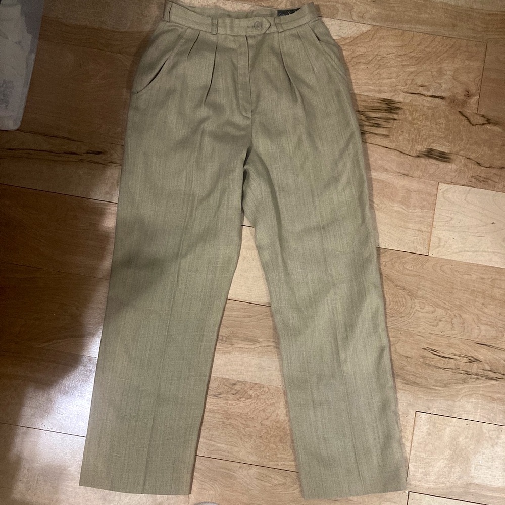 Beige women’s slacks